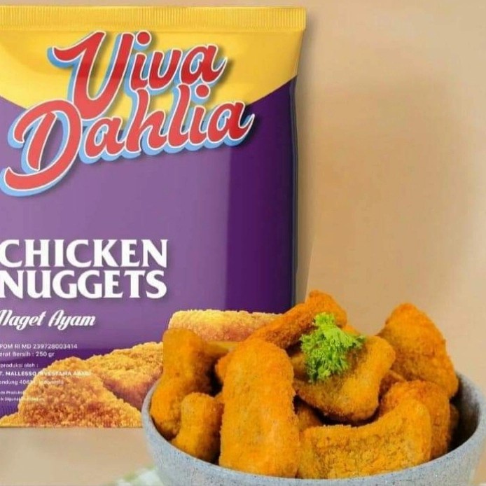 

HARUMI FROZEN!! Nugget Viva Dahlia Ayam kombinasi 1 kg