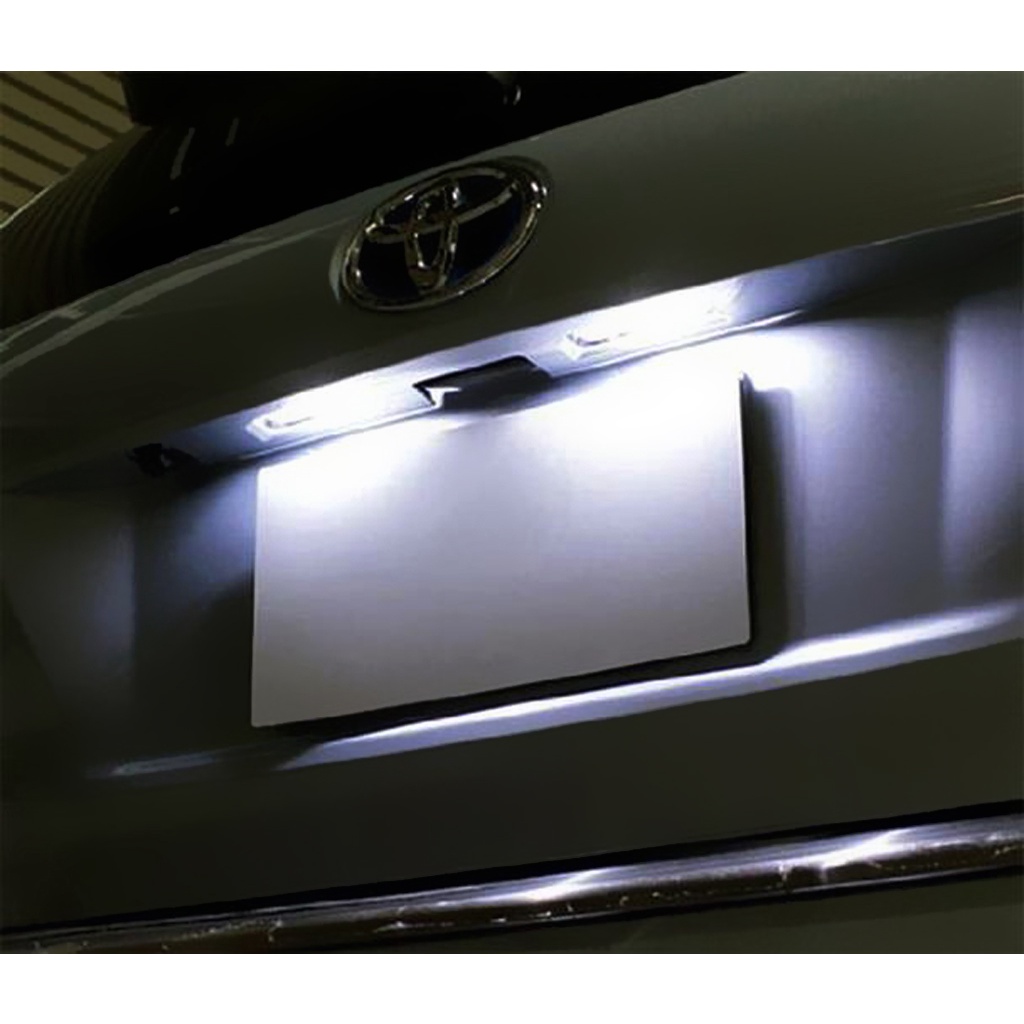 2pcs Untuk Toyota Prius Venza Matrix RAV4 C-HR Untuk Scion tC Untuk Lexus CT200h NX200t Lampu Plat Nomor LED Plat Lampu