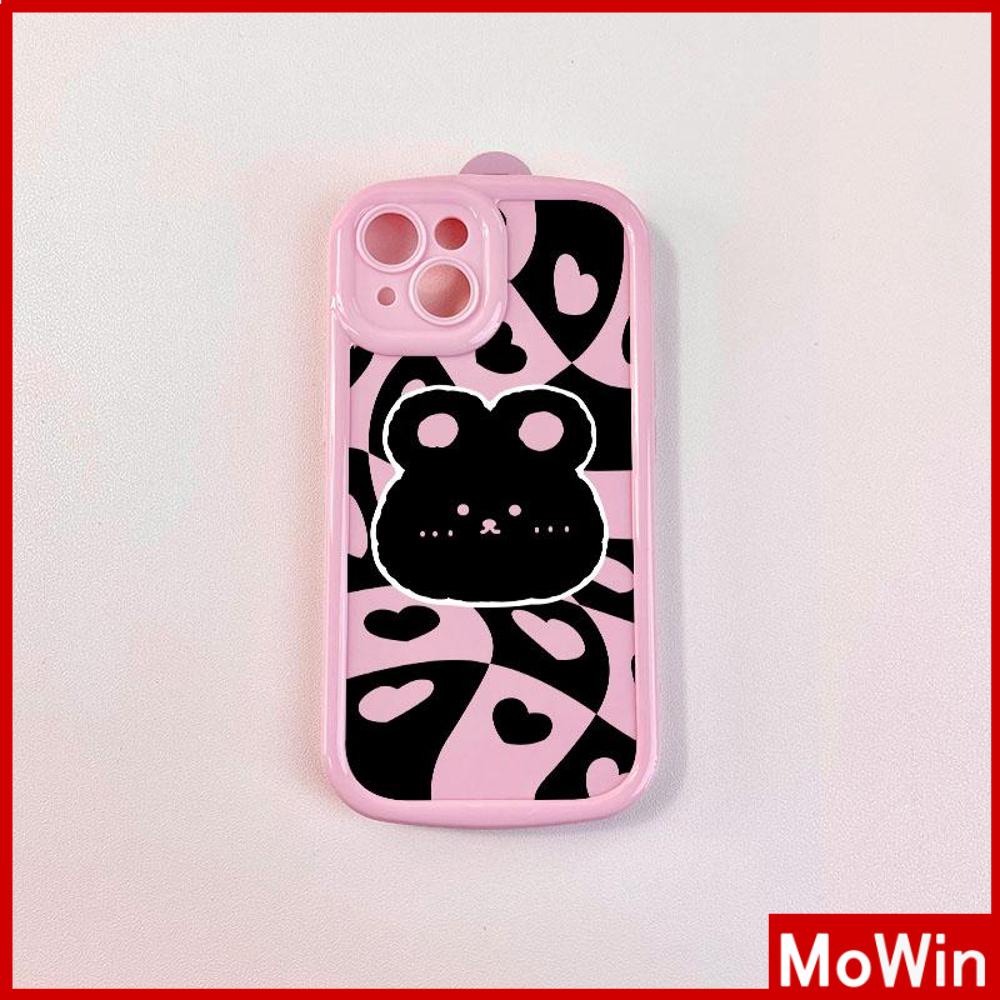 For iPhone 14 Pro Max iPhone Case Cream Pink TPU Soft Case Camera Cover Airbag Shockproof Cute Cartoon Rabbit Compatible For iPhone 13 Pro max 12 Pro Max 11 Pro Max xr xs max 7Plus