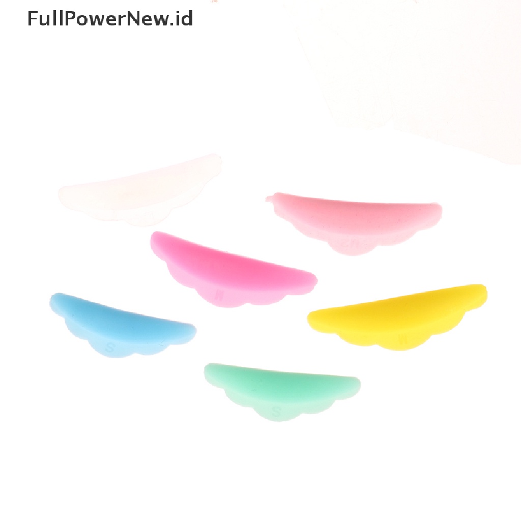 Power 5pasang Lash Lift Lifg Curlers Curl Silicone Shields Pads Multicolor Reusable ID