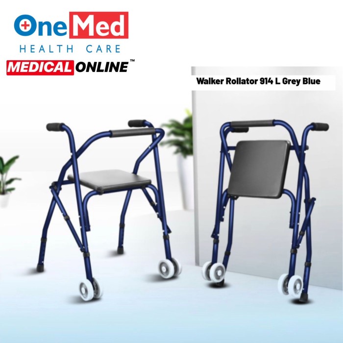 WALKER ROLLATOR FS 914 L ONEMED ALAT BANTU JALAN BERODA MEDICAL ONLINE