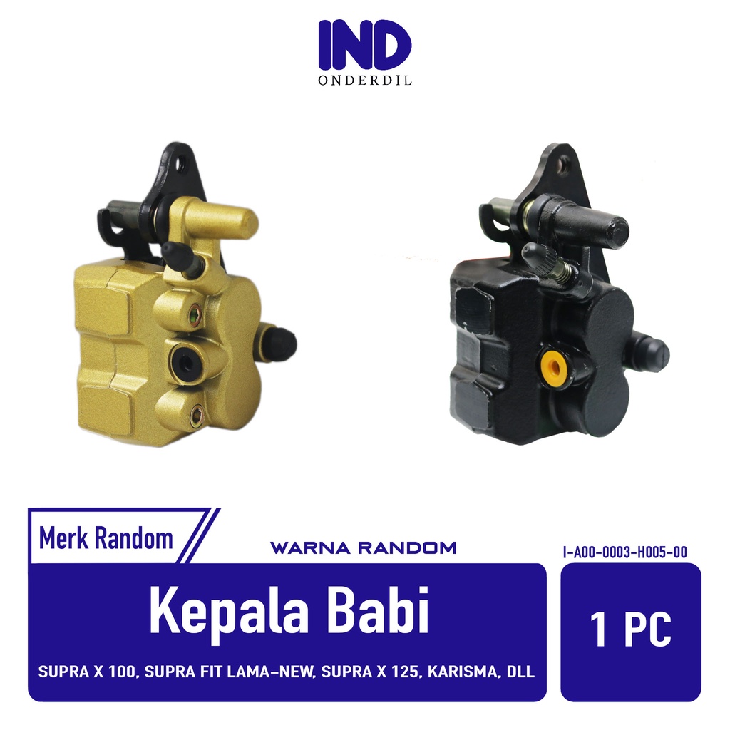 Kepala-Pala Babi Kaliper Cakram Supra X 100-Fit New-Lama-X 125 &amp; Karisma &amp; Kirana