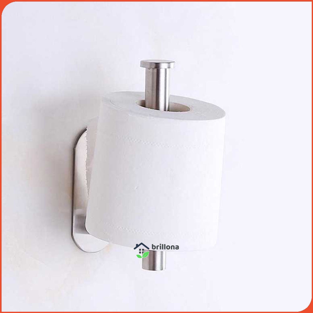 HOUSEEN Gantungan Tempat Tisu Toilet Paper Holder Stainless Steel - H225