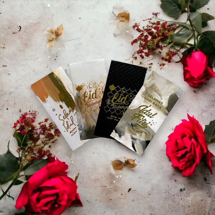 

AMPLOP LEBARAN / IDUL FITRI KATALOG 5 MOTIF 2022- FOIL 3 DIMENSI - Abstrack Foil