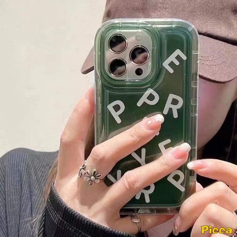 Oppo A16 A17K A57 A15 A17 A12 A95 A16s A52 A54 A9 A7 A3s A77 A5s A12E A1K A16E A5 A53 A31 A74 A16K A55 A77S A92 INS English Love Heart Letter Simple Shockproof Airbag Soft Case