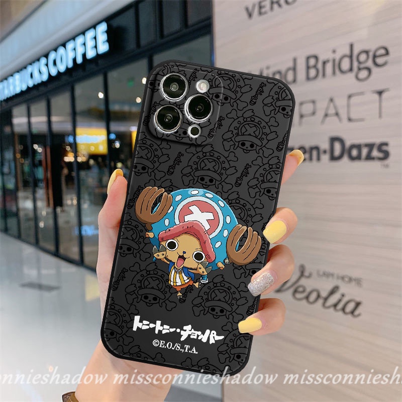 Oppo A16 A17 A12 A7 A76 A78 A95 A15 A54 A57 A55 A53 A1K A16K A31 Reno 8T 8 7 6 5F 5 A94 A96 A9 A36 A16E A74 A52 A5 A5s A3s Trendy Brand Kartun One Piece Zoro Lurus Casing Edge