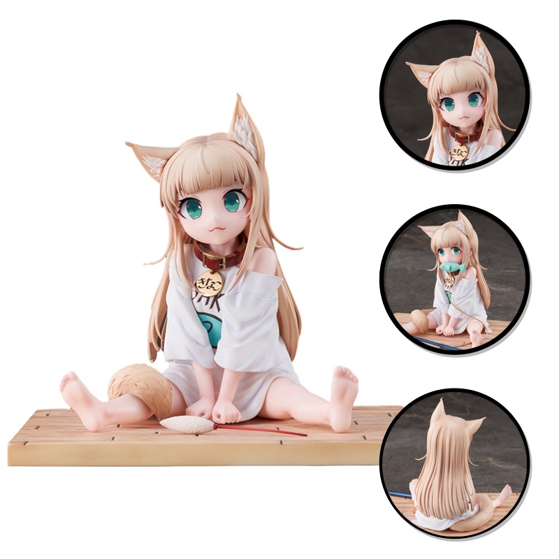 Hobi Lucu 12cm · sakura My Cat Girl Morning Kawaii Anime Girl PVC Action Figure Model Mainan GOLDEN HEAD Game Patung Koleksi Boneka