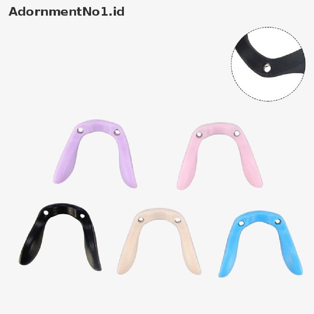 [AdornmentNo1] 2pcs Multistyle U Silicone Siam Kacamata Bantalan Hidung Lembut Untuk Anak Anak Di Kacamata Tembus Anti-Slip Nose Pad [ID]