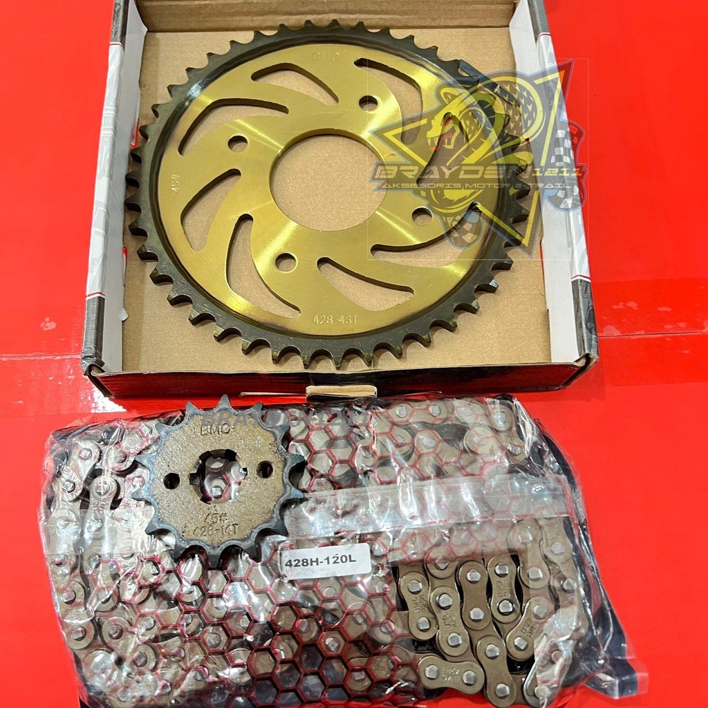 GEAR SET SATRIA FU 150 NEW / GEAR PAKET SATRIA FU NEW 150 2013