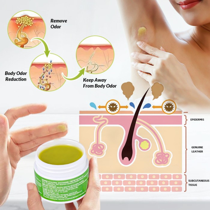 COD- Body Odor Cream - Penghilang Bau Ketiak Bau Badan Bau Ketek Kaki Tawas