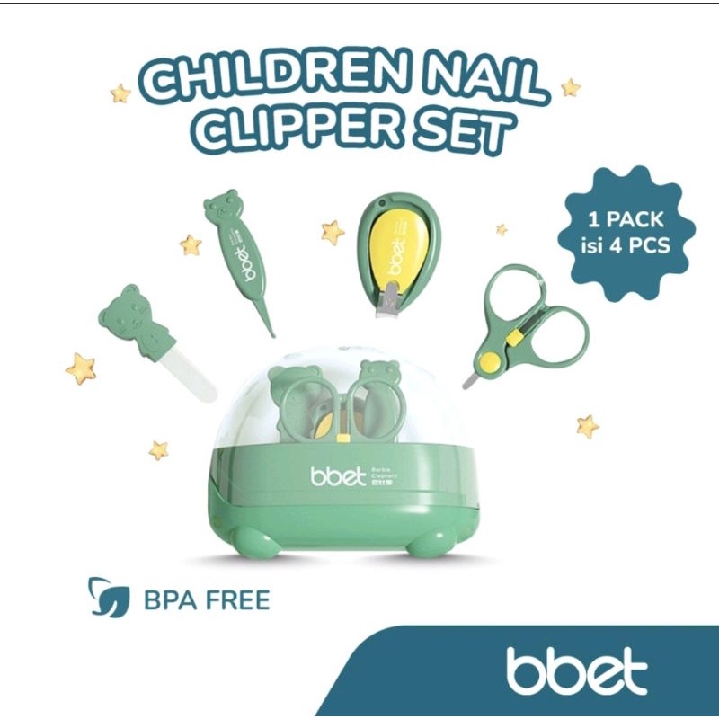 BBETH HYGIENE CARE 4PCS/GUNTING KUKU 1SET