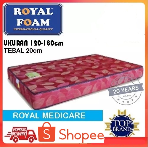 Kasur Busa Royal Medicare Kasur Kesehatan ukuran 120/140/160/180 20cm - 120x200 

PRATAMA FURNITURE