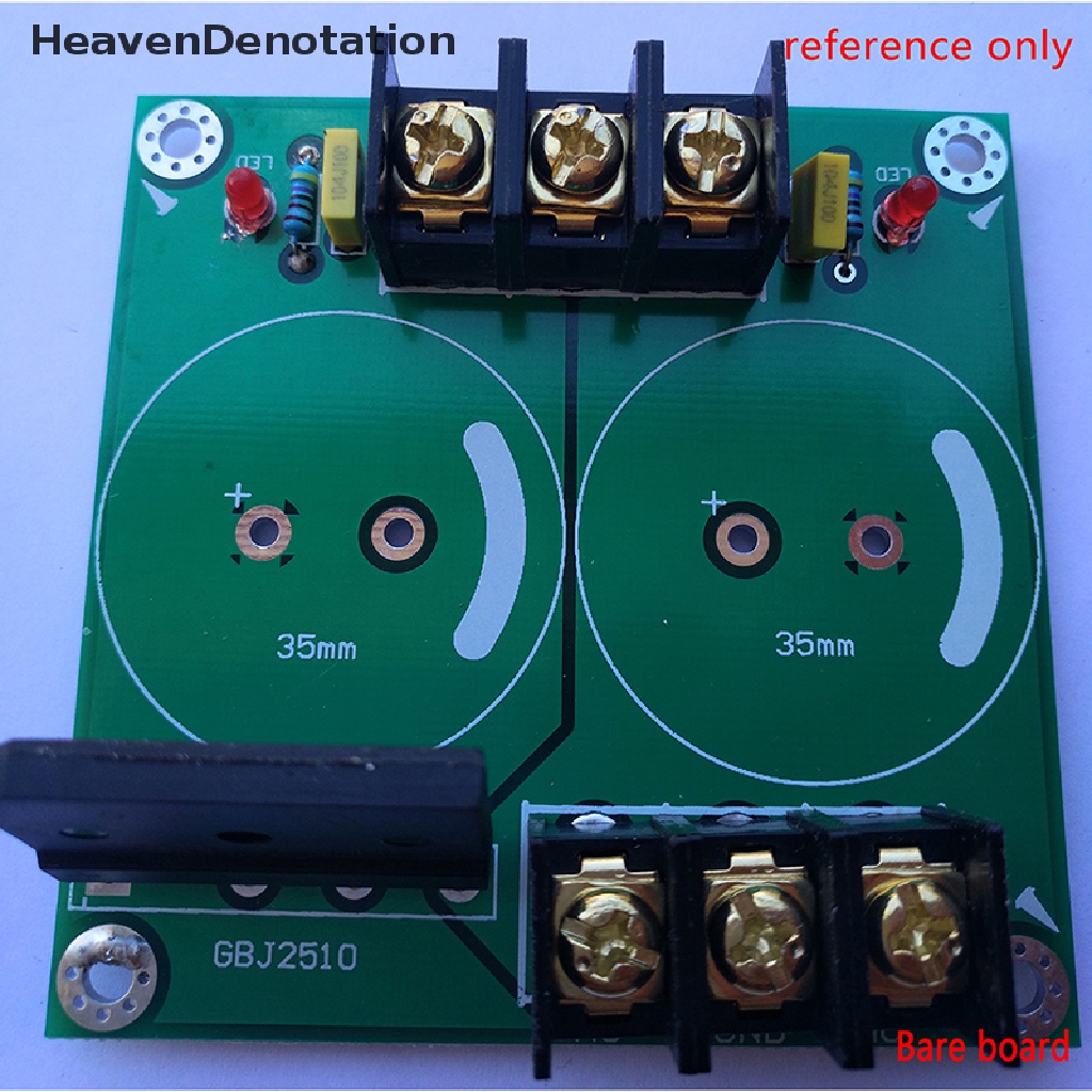 [HeavenDenotation] 25a single AC-DC audio amplifier rectifier filter Papan Sumber Daya Listrik bare pcb HDV