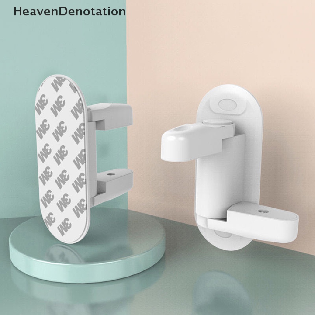 [HeavenDenotation] Universal Door Lever Lock Anak Bayi Safety Lock Perekat Pengaman Kait HDV