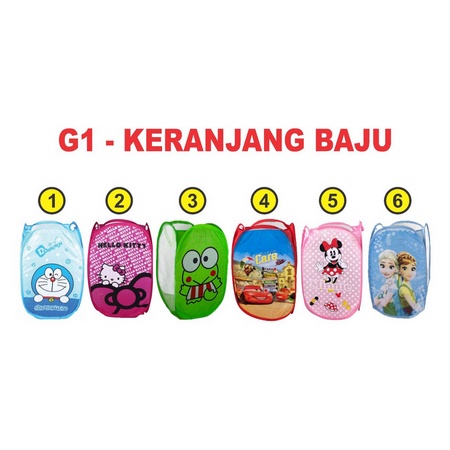 Laundry Bag Keranjang Baju Kotor Karakter |  Keranjang Baju Kotor Lipat Laundry Bag Laundry Basket