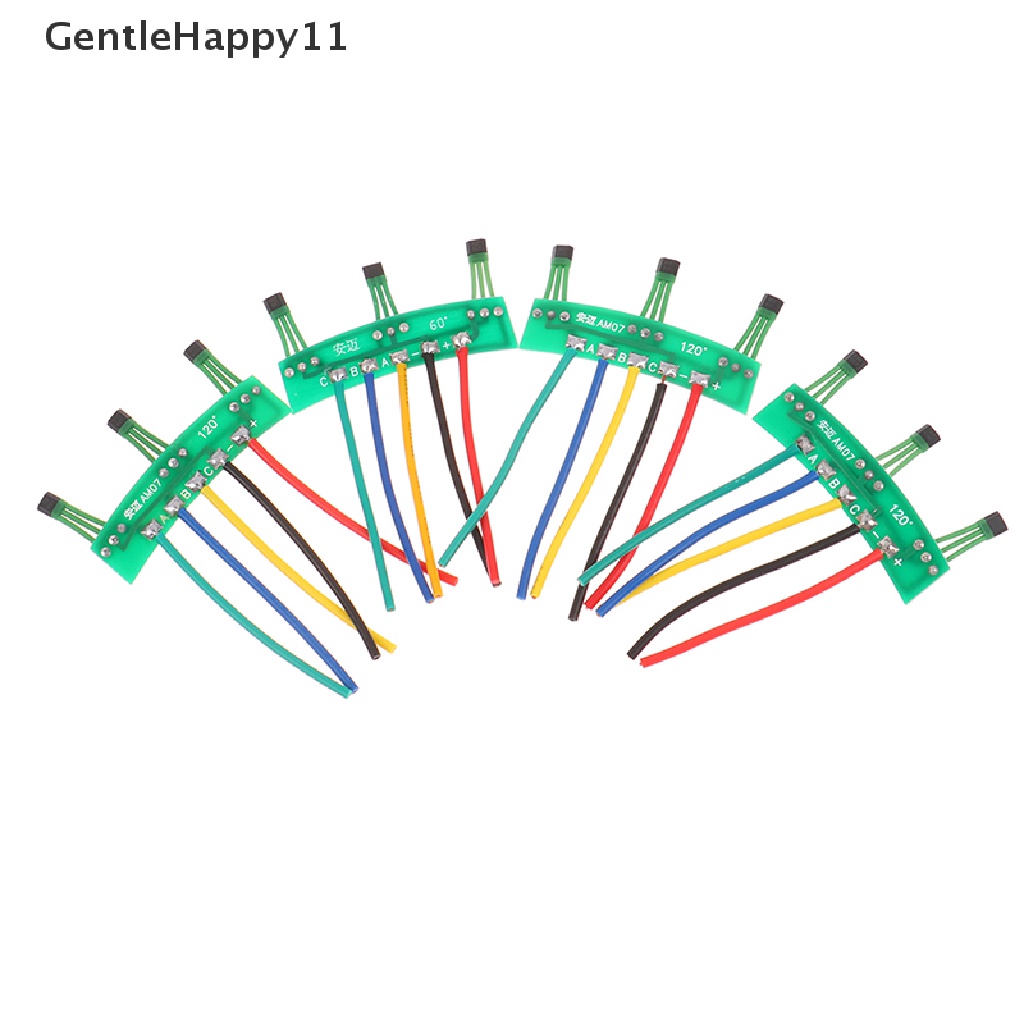 Gentlehappy 1Pc Sensor Aula Motor Brushless Daya Tinggi Dengan Plat Dan Kawat3144 413 41F 43F Electric Motor Hall PCB Komponen Kendaraan Listrik Roda Dua Brushless Motor Hall Boa