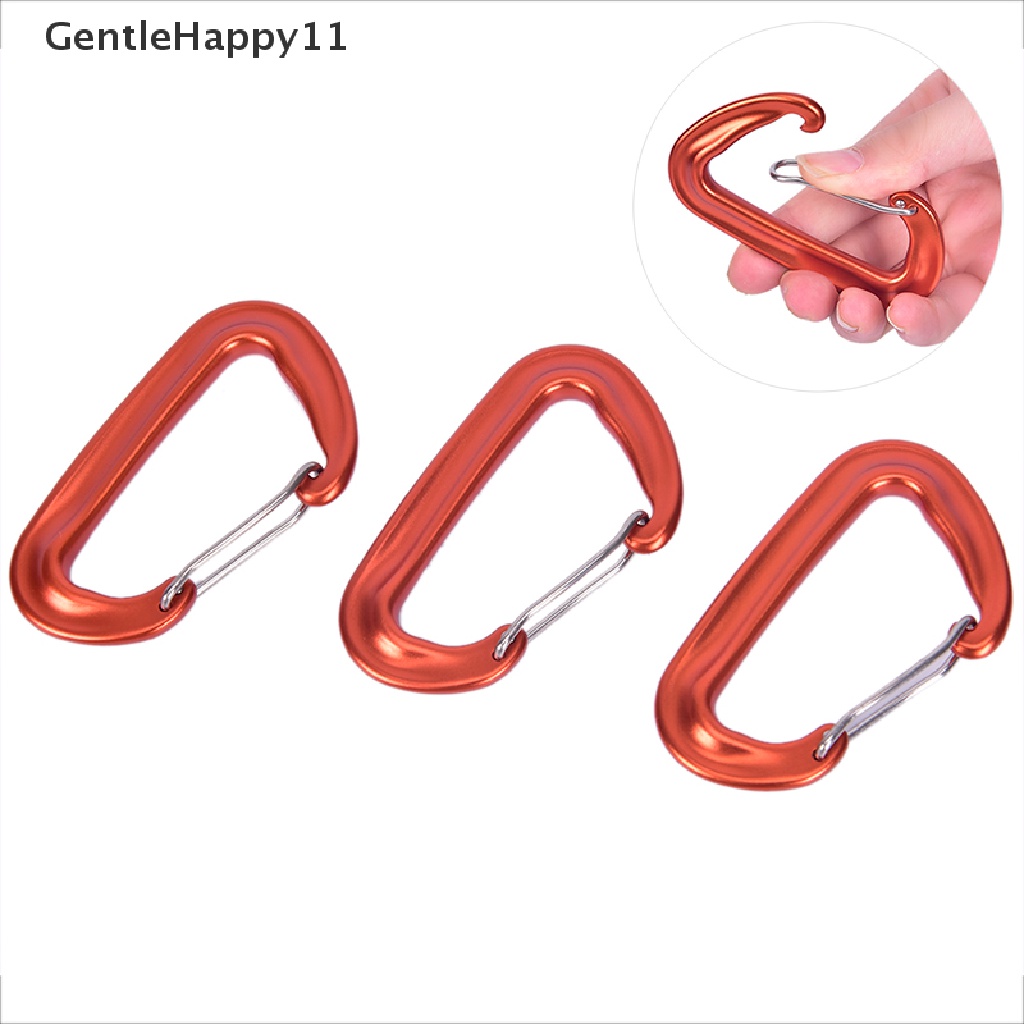 Gentlehappy 7075gesper Panjat Aluminium 12KN Hammock Safety Balance Carabiner Clasp id
