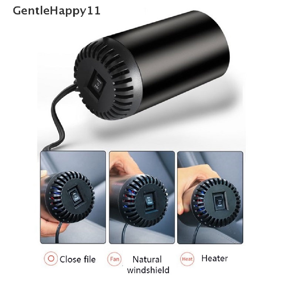 Gentlehappy Portable Auto Heater Defroster 12volt Car Heag Kipas Angin Kendaraan Travel Elektrik id