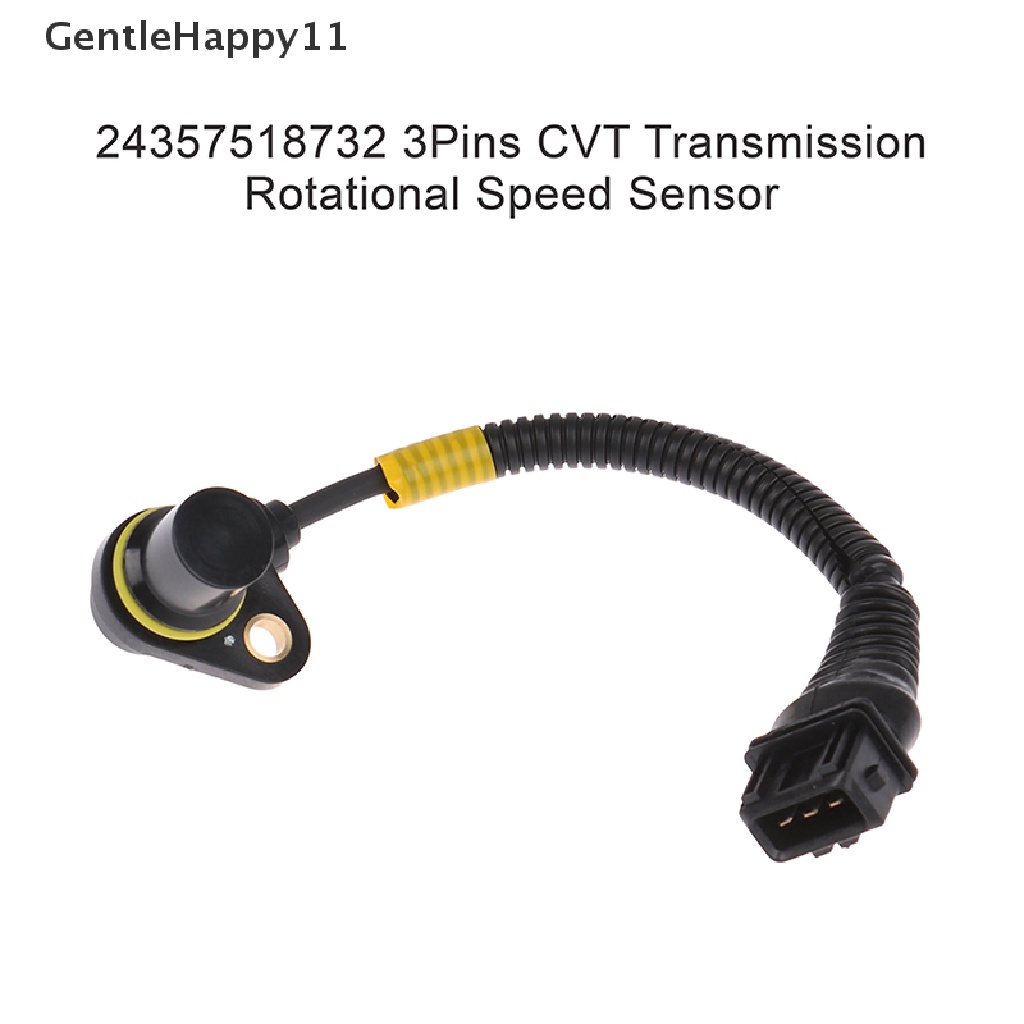 Gentlehappy 24357518732 3pins CVT Transmisi Sensor Kecepatan Putaran Bahan Plastik Untuk Mini Cooper R50 R52 1.6L Aksesoris Mobil id