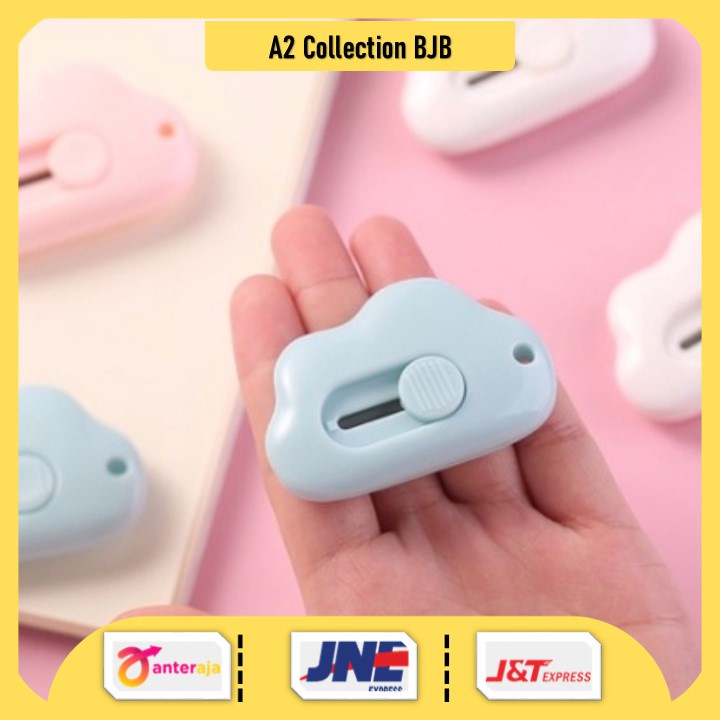 

A2 | CUTTER MINI BENTUK AWAN PISAU PEMOTONG MINI LUCU CUTTER KERTAS UKURAN MINI
