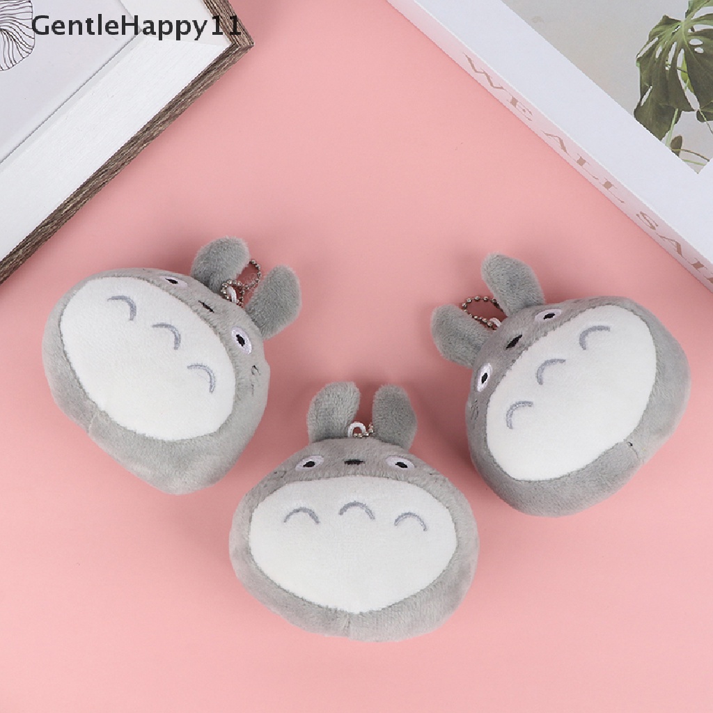 Gentlehappy Kartun Totoro Gantungan Kunci Boneka Keyring Tas Pasangan Ornamen Gantungan Kunci Liontin Hadiah id