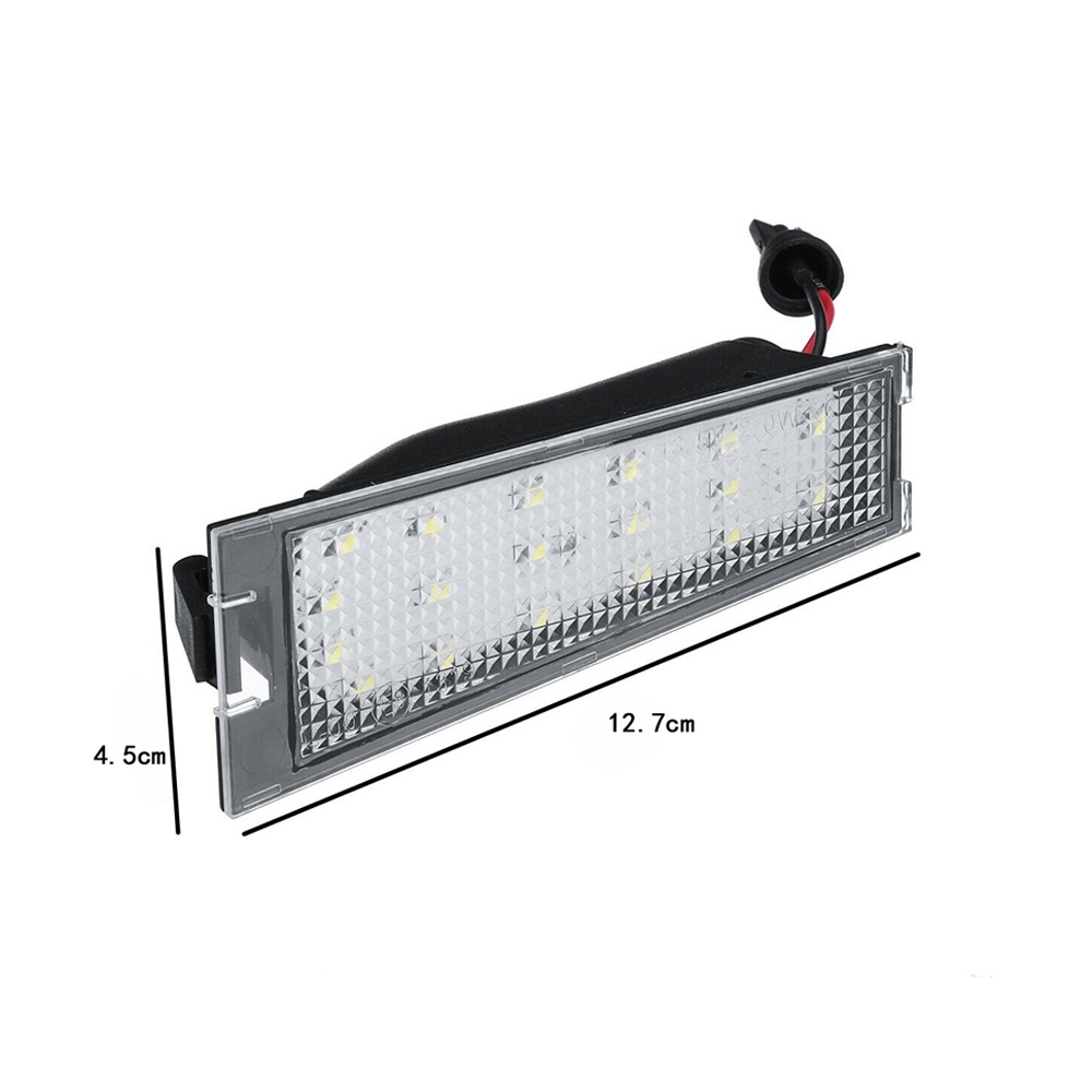 2pcs Lampu Plat Nomor Plat LED Putih Kecerahan Tinggi Untuk Cadillac CTS 2008 2009 2010