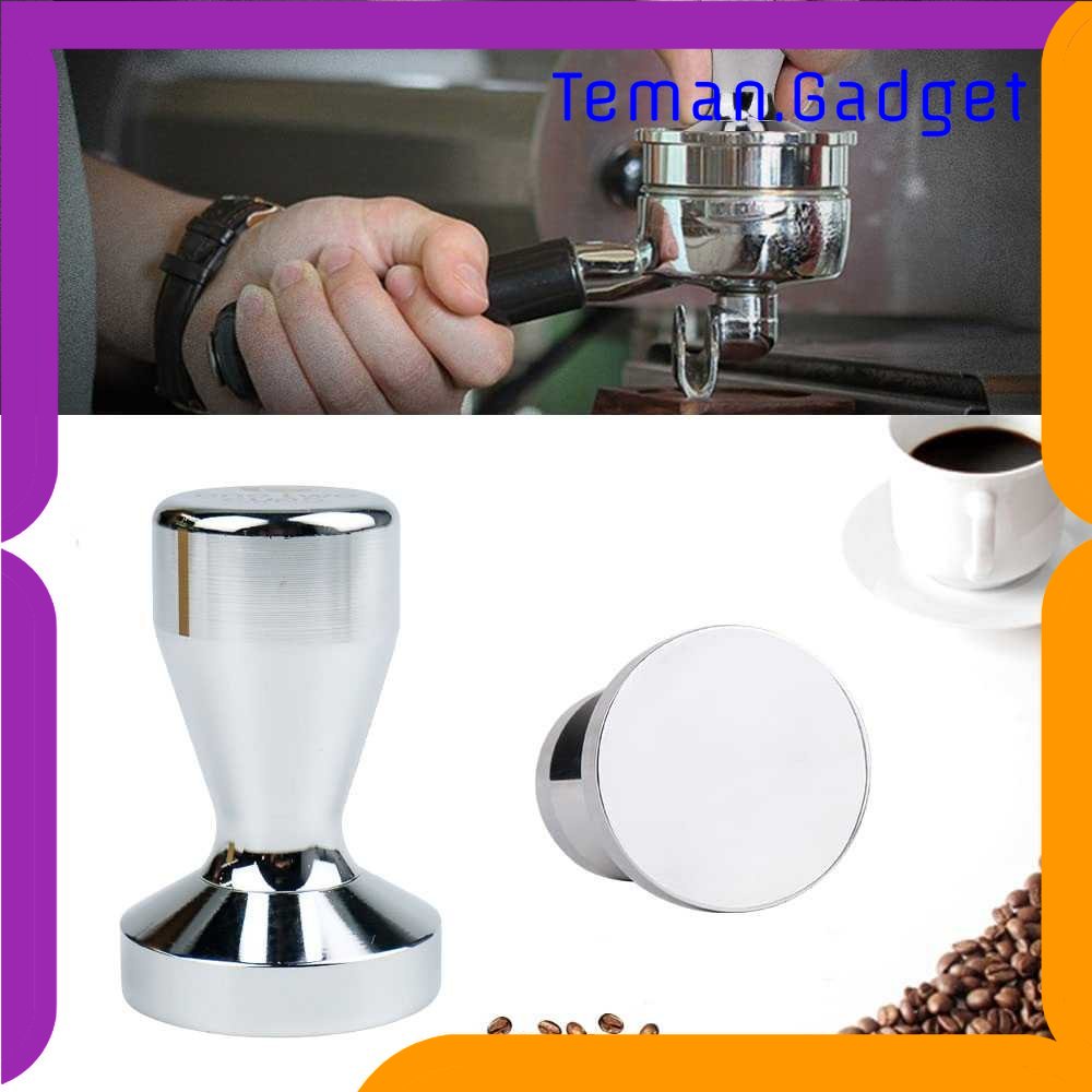 TG - DPR One Two Cups Tamper Kopi Espresso Flat Stainless Steel 51mm - SS51