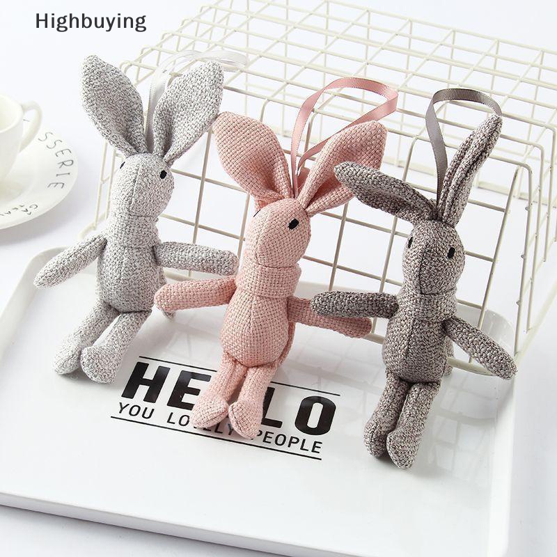 Hbid Boneka Kelinci Berharap Linen Baru Berkaki Panjang Rabbit Bag Bouquet Pendant Diy Glory