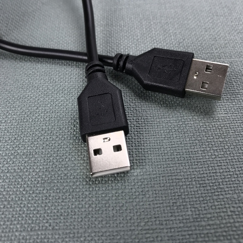 0.5m/1m/1.5m Port USB Ganda Kabel Data Publik Ke Publik/Kawat Penghubung Radiator Komputer/Jalur Transfer Data Peralatan Elektronik Serbaguna