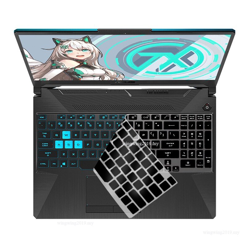 Skin Cover Keyboard Silikon Untuk Laptop ASUS TUF A17 FA706 Fa706ii FA706iu ASUS F15 F17 TUF Gaming A15 2021 FA506 FA506iu FA506iv Fa506ii