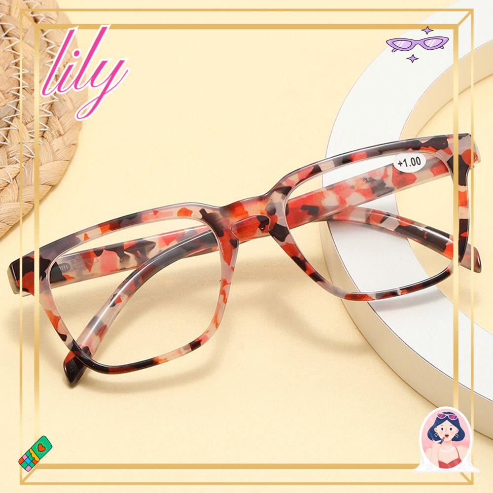 Lily Kacamata Baca Pelindung Mata Nyaman Frame Vintage Ultra Ringan