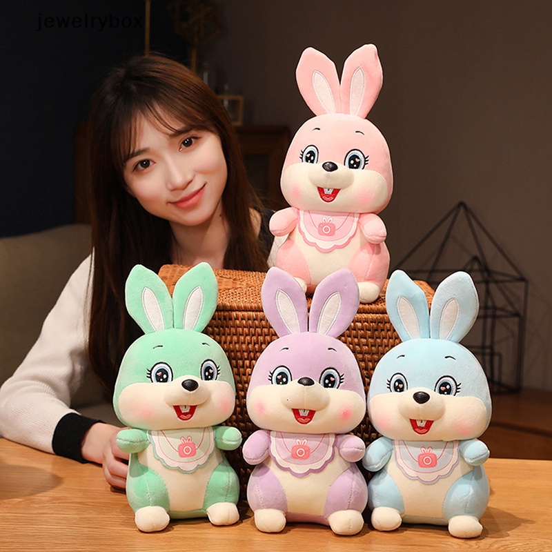 [jewelrybox] 2023boneka Maskot Tahun Kelinci Mainan Mewah Boneka Menguntungkan Kelinci Mainan Anak Hadiah Butik