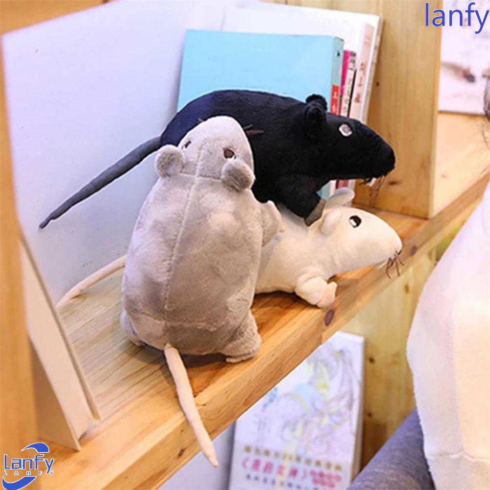 Lanfy Simulasi Mouse Boneka Mainan Boneka Xmas Hadiah Boneka Gambar Boneka Binatang Plush Animal Toy Rumah Mainan Lembut Mainan Mewah