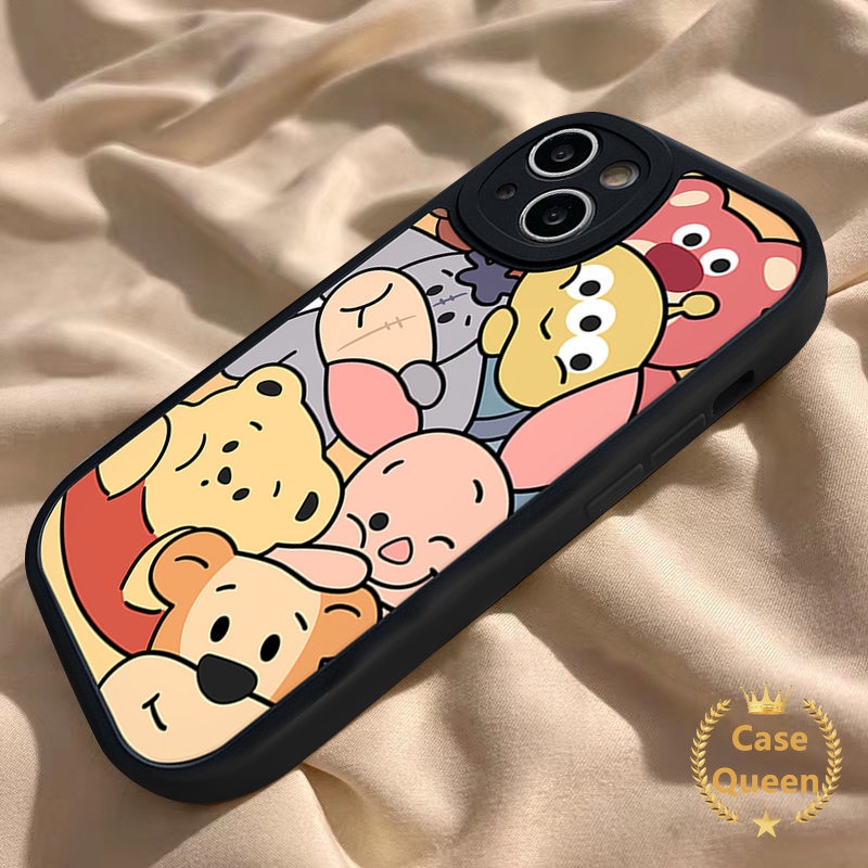 Cute Disney Winnie The Pooh Lotso Cartoon Casing For Infinix Hot 11s 11 10T 10s 10 Lite Note 8 Hot 10 10s 11 11s 9 Play 10T Smart 5 6 Soft Tpu Back Case