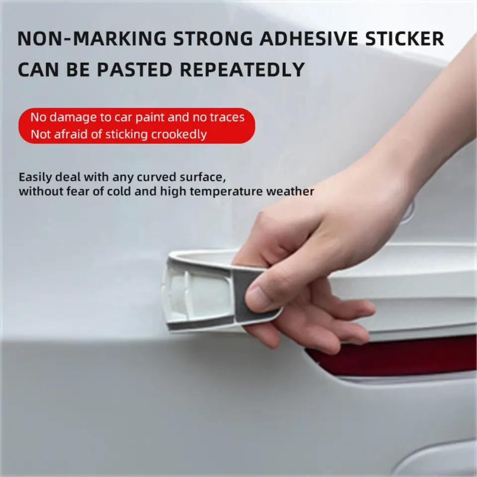 Stiker Pelindung Bumper Guard Adhesive Anti Stratch 40x5.2cm 2 PCS Alat Mobil Burnhilda