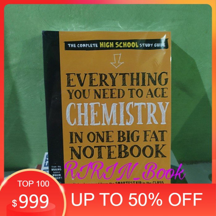 buku Everything You Need to Ace Chemistry