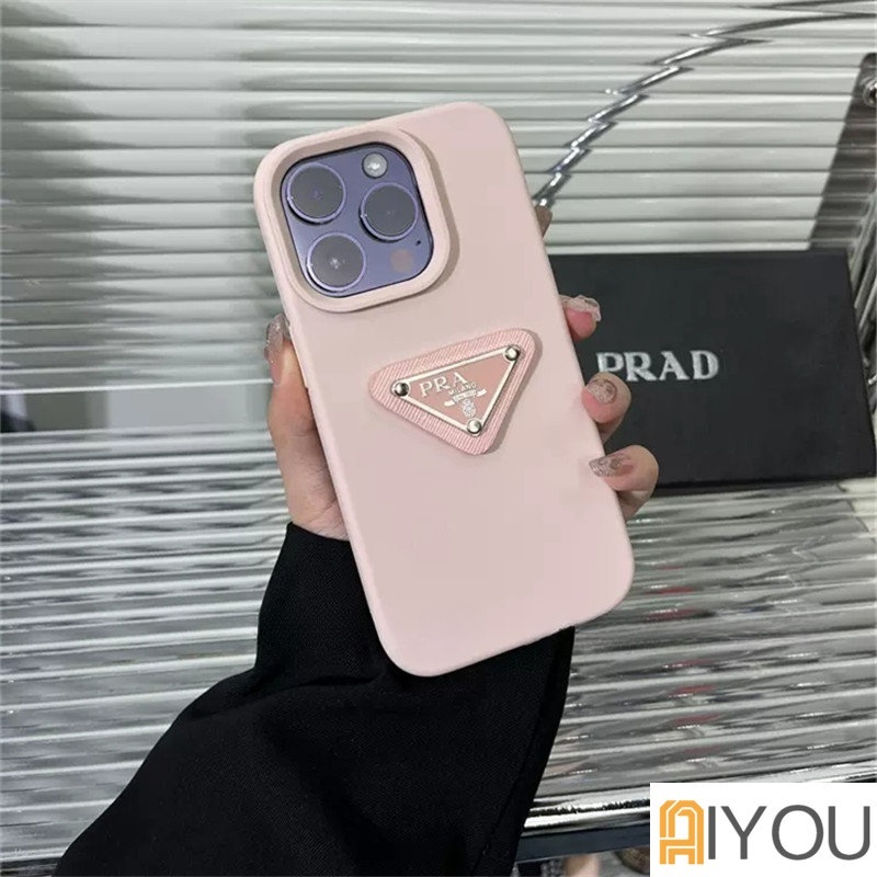 3d Prad Shaped Soft Phone Case Untuk iPhone 14 Pro Max13 12 11 ProMax Xs Max Xr X Xs Casing Silikon Cair Cover