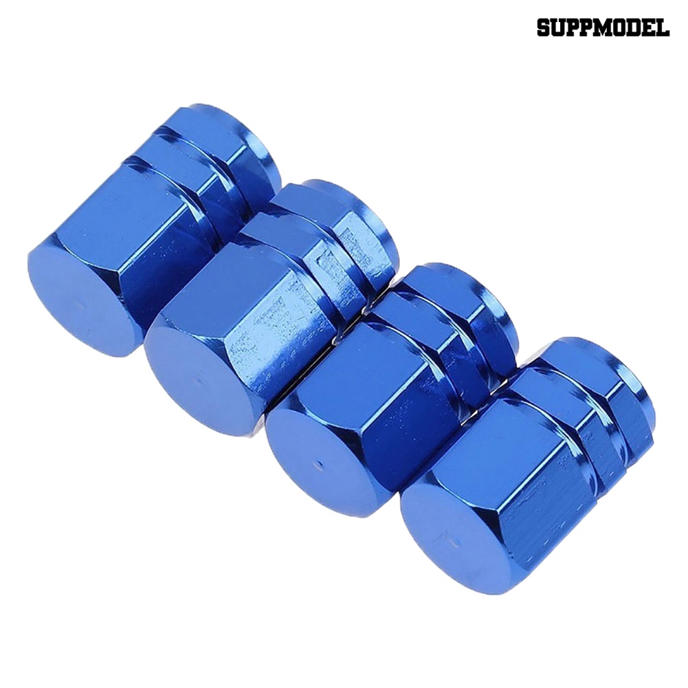[SM Otomatis] 8Pcs Aluminium Alloy Universal Car Wheel Tire Air Valve Stem Caps Penutup Debu