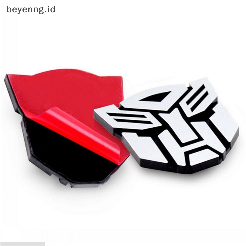 Beyen 3D Logo Protector Autobot Transformers Emblem Badge Graphics Decal Stiker Mobil ID