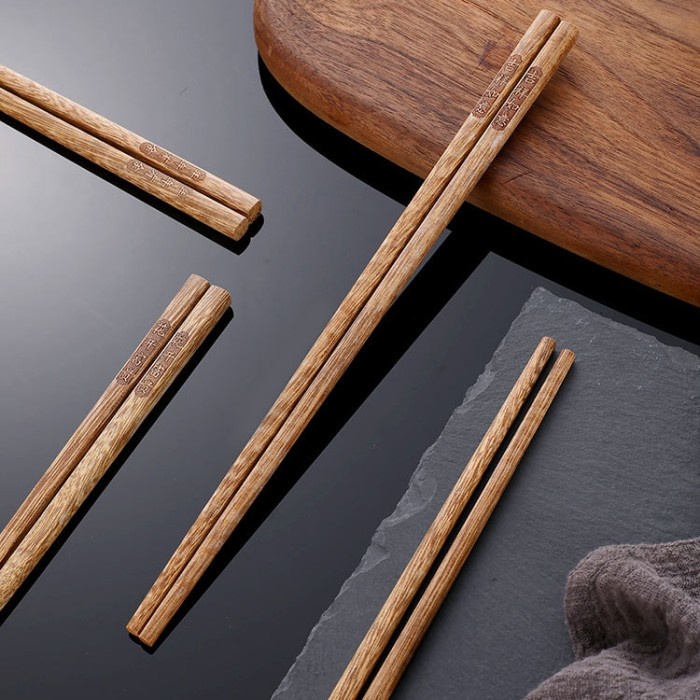 10pasang sumpit kayu / wooden chopstick/ sumpit kayu