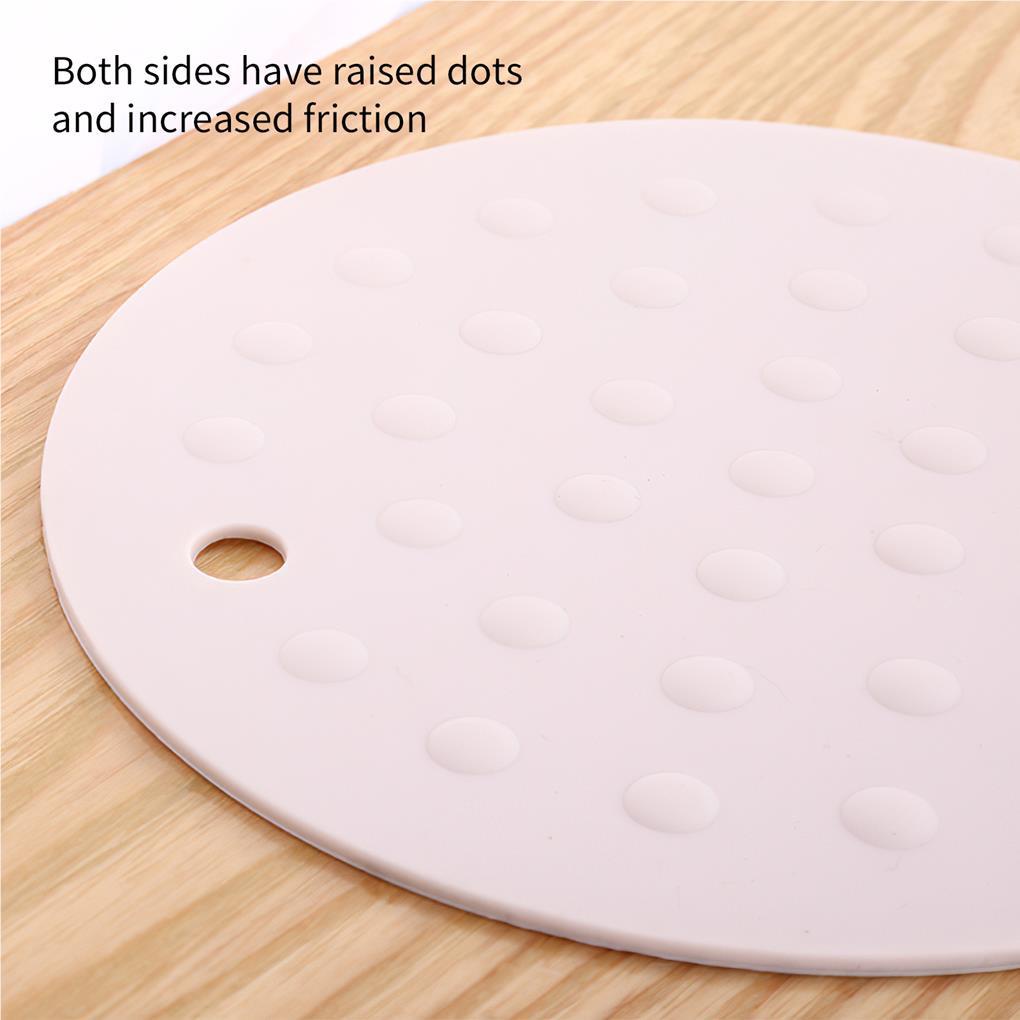 Alas Tahan Panas Silicone Insulation Mat Alas Panci Holder Anti Licin Untuk Dapur Hot Pot