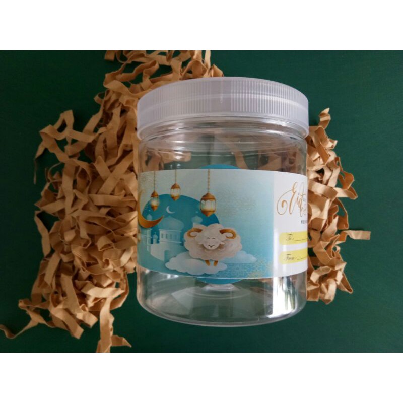 

❤️ H-Day ❤️ KIRIM HARI INI sticker hampers idul adha 20 pcs 2 motif horizontal