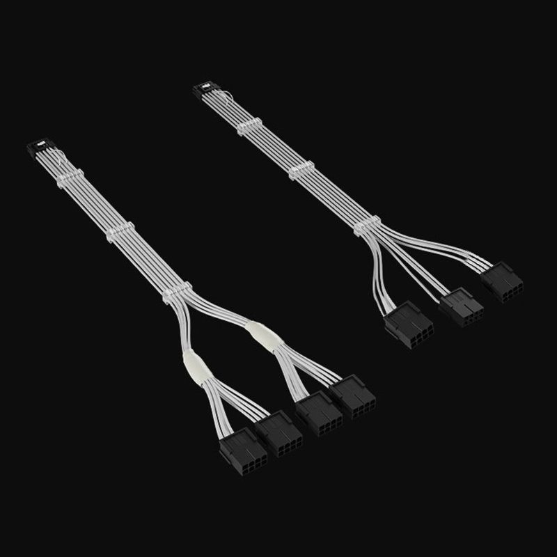 Zzz 16Pin 12+4 Ke3 4x8Pin PCI-E 5kabel Ekstensi Lengan Grafis 4090 4080
