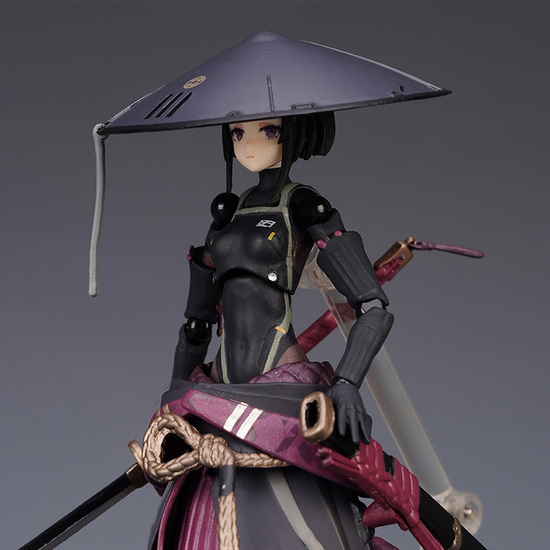 Anime Figma 549 Ronin Falslander 15cm Action Figure Machine Girl Model Mainan Model Sambungan Figure Ornamen