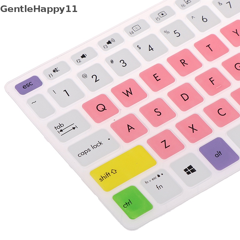 Skin Pelindung Cover Keyboard Notebook Laptop GentleHappy 15.6 inch Untuk Asus S15 S5300U id