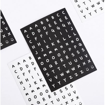 

[Grosir] 88 Stiker dalam 1 Lembar Alphabet Number Stiker Alfabet Angka Bujo Journal DIY Scrapbook / 1Pc Sticker Alphabet Numeric Stiker Tulisan Angka 2