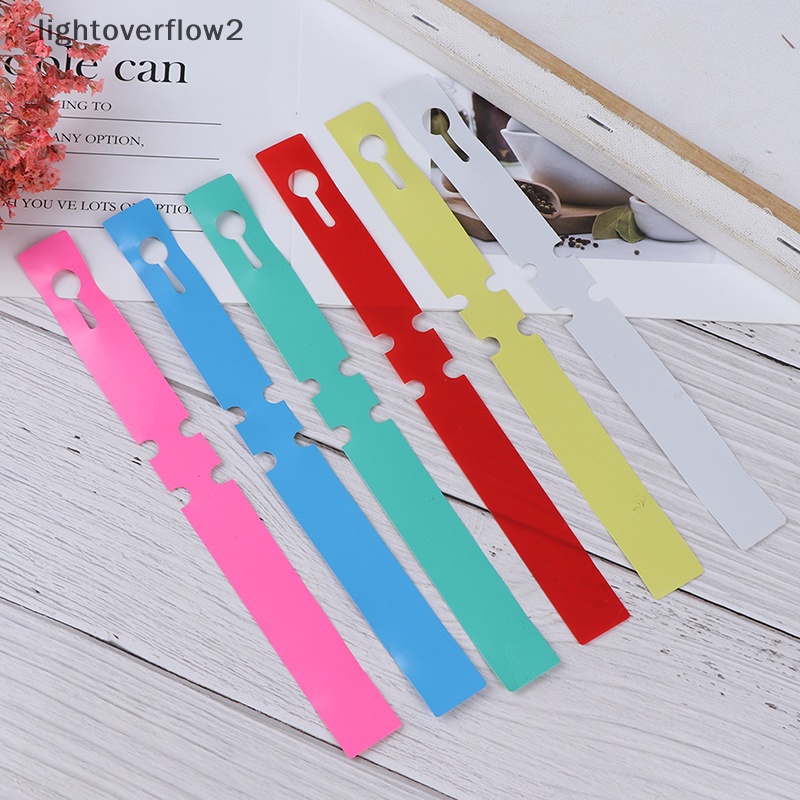 [lightoverflow2] 100pcs/set Label Tag Pohon Gantung Nama Alat Penanda Anti Air [ID]