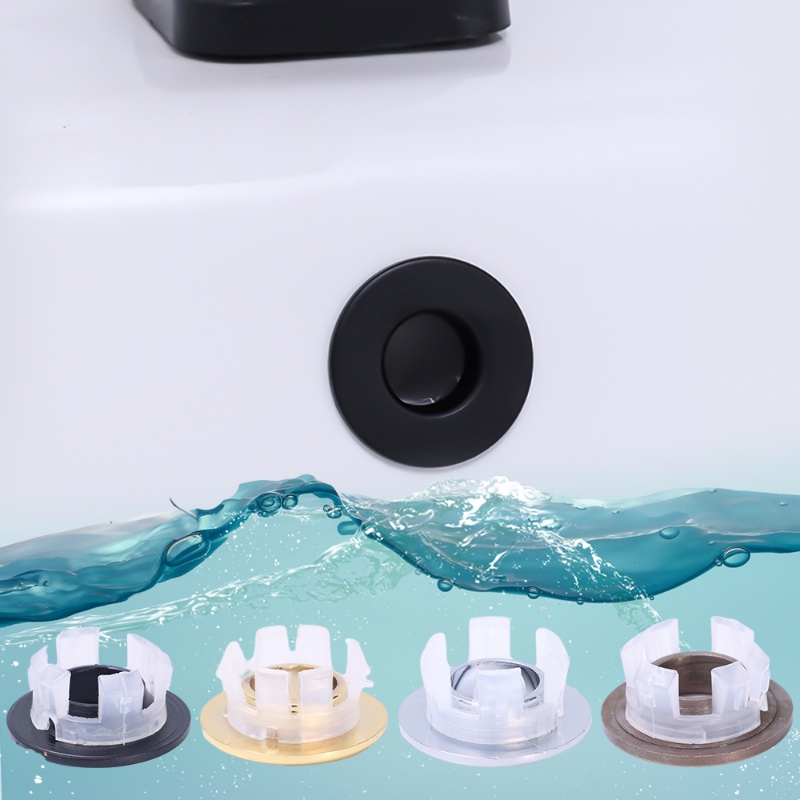 Lis Bulat Chrome Kuningan Solid Wastafel Overflow Cover Aksesoris Kamar Mandi Dapur Kamar Mandi Baskom Lubang Wastafel Kamar Mandi Basin Faucet Sink Overflow Cover Sink Bathroom Faucet Insert Ring