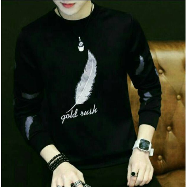 BISA BAYAR DI TE,MPAT/ baju distro agus KAOS TANGAN PANJANG realpic GQ