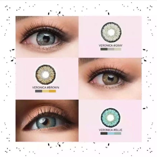 SOFTLENS DREAMCOLOR1 VERONICA / SOFTLENS GLAMOUR / SOFTLENS WEDDING